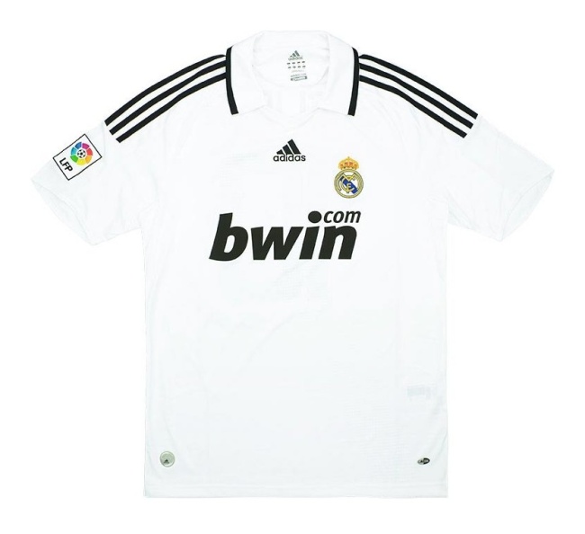 Real Madrid 08/09 Home Soccer Jersey