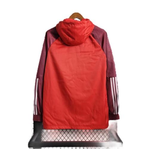 Bayern Munich 23/24 Wind Coat - Red