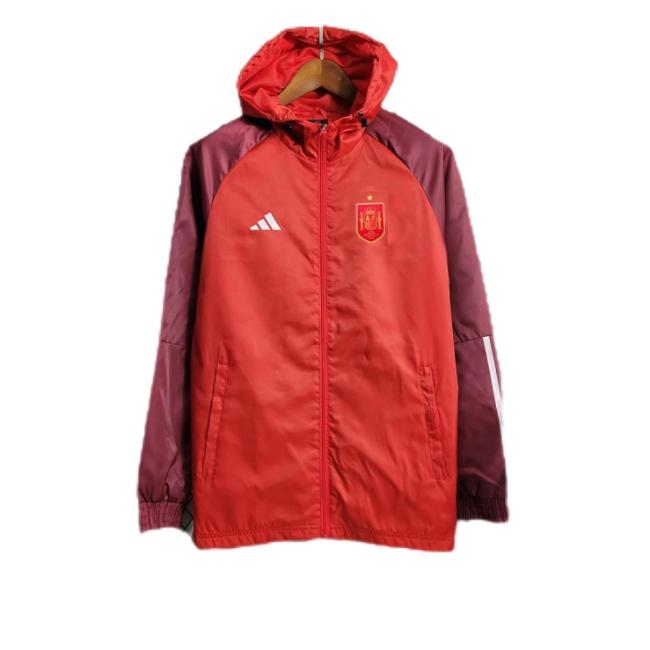 Spain 23/24 Wind Coat - Red