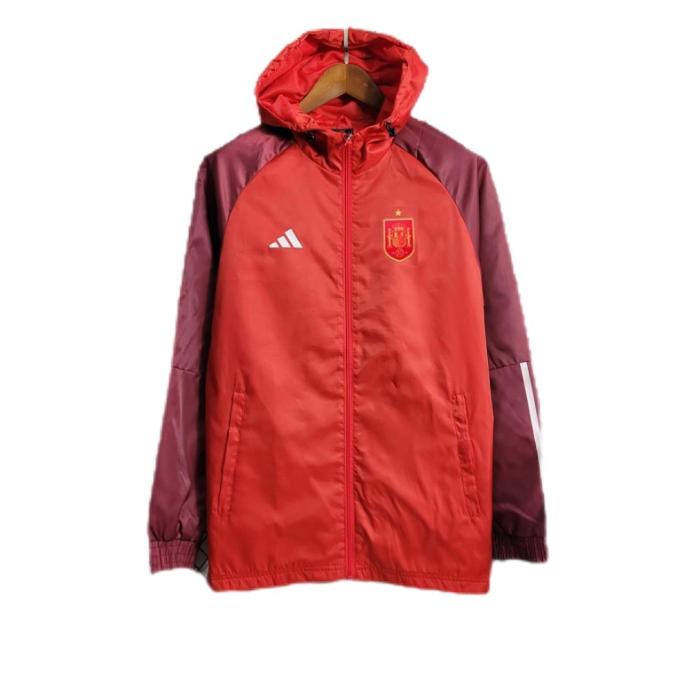 Spain 23/24 Wind Coat - Red
