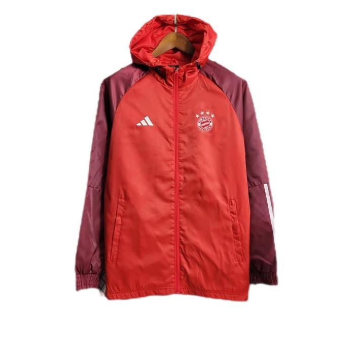 Bayern Munich 23/24 Wind Coat - Red