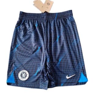 Chelsea 23/24 Away Black/Blue Soccer Shorts