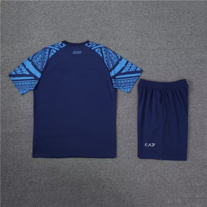 Napoli 23/24 Dark Blue Training Kit Jerseys