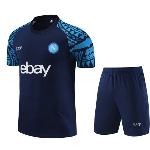 Napoli 23/24 Dark Blue Training Kit Jerseys