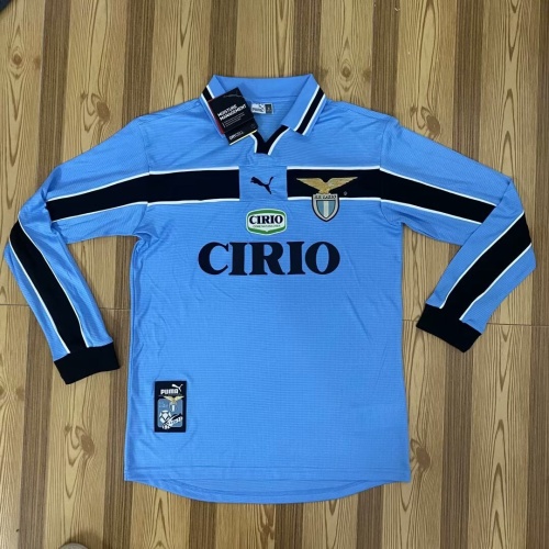 Lazio 99/00 Home Long Soccer Jersey