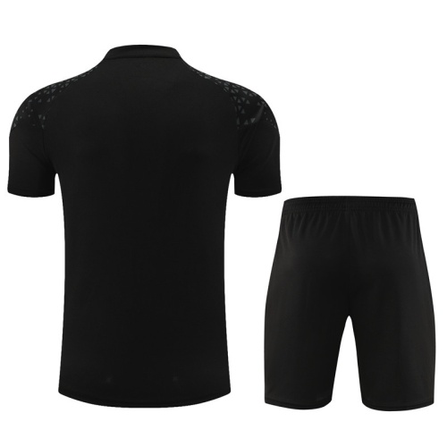 Marseilles 23/24 Black/Orange Training Kit Jerseys