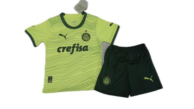 Kids-Palmeiras 23/24 Third Green Soccer Jersey