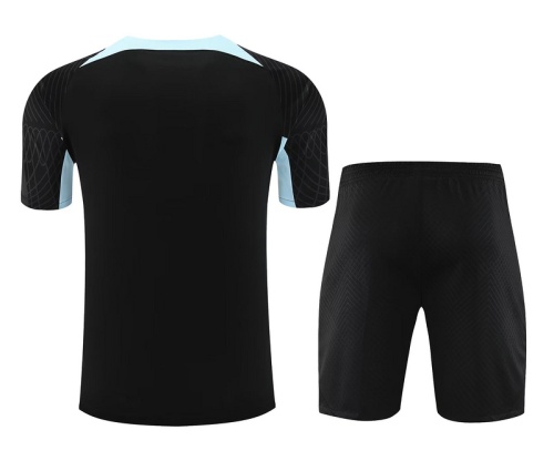 Inter Milan 23/24 Black/Sky Blue Training Kit Jersey