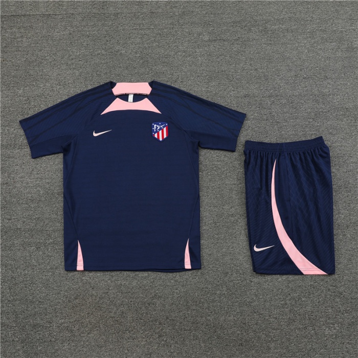 Atletico Madrid 23/24 Navy Blue Training Kit Jerseys