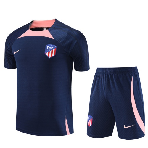 Atletico Madrid 23/24 Navy Blue Training Kit Jerseys