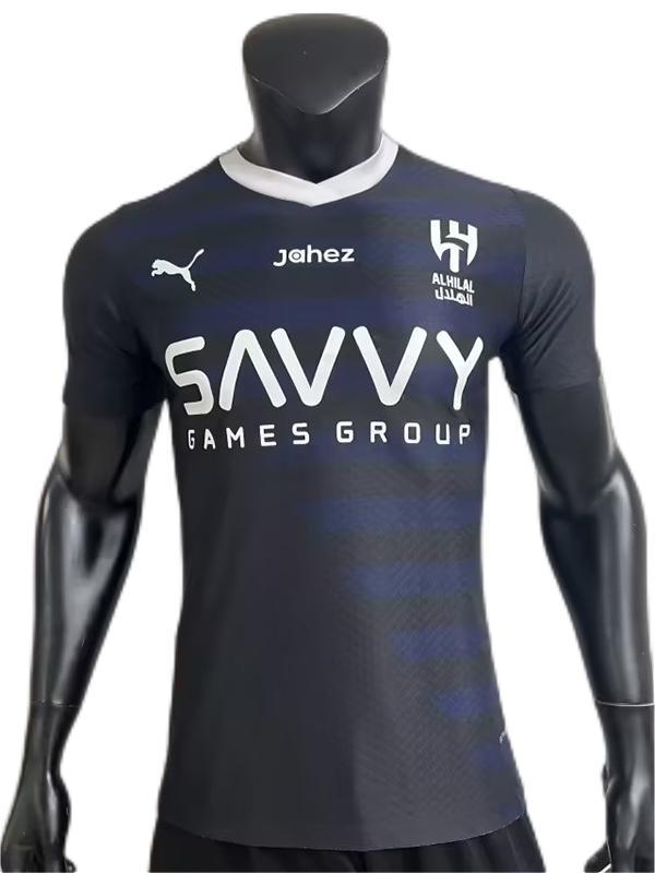 Al-Hilal 23/24 Third Black Soccer Jersey(Player)