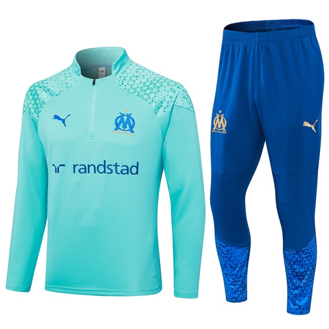 Marseille 23/24 Tracksuit - Lake Blue