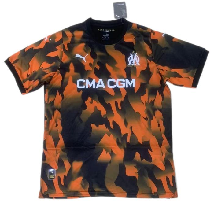 Marseilles 23/24 Third Black/Orange Jersey