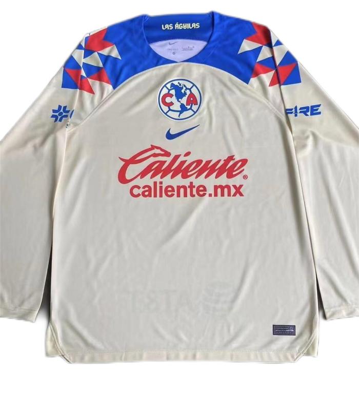 Club America 23/24 Home Long Soccer Jersey