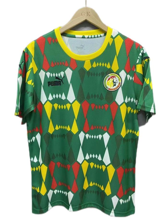 Senegal 23/24 Green/Yellow Training Jersey