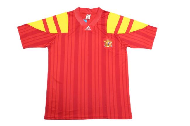 Spain 92/94 Home Soccer Jersey
