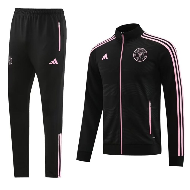 Inter Miami 23/24 Tracksuit - Black/Pink Line