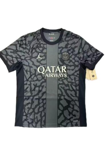 Paris St Germain 23/24 Third Black/Grey Soccer Jersey