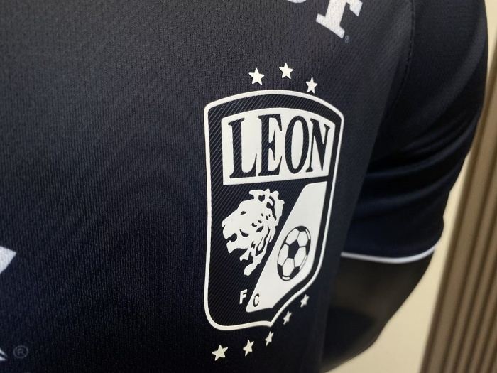 Club Leon 23/24 Away Black Soccer Jersey(Player)