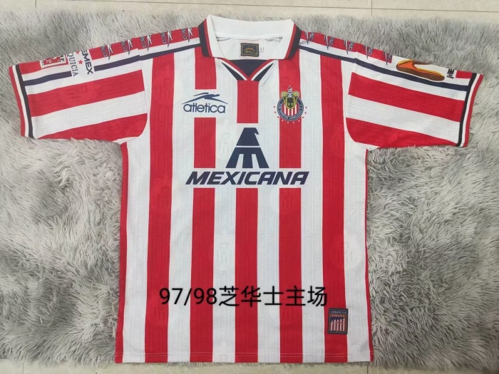 Chivas Guadalajara 1997 Home Soccer Jersey