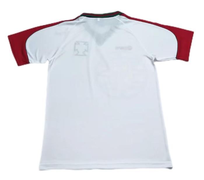 Portugal 96/97 Away White Soccer Jersey