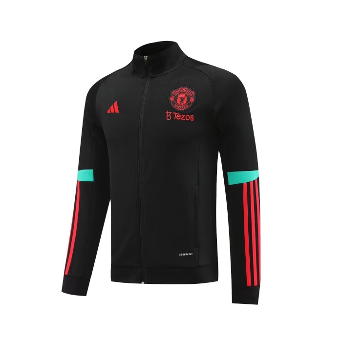 Manchester Utd 23/24 Jacket - Black/Red/Green