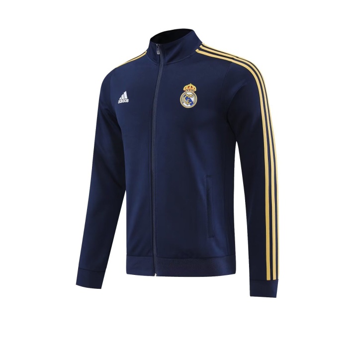 Real Madird 23/24 Jacket - Dark Blue/Golden