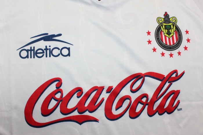 Chivas Guadalajara 98/99 Away White Soccer Jersey
