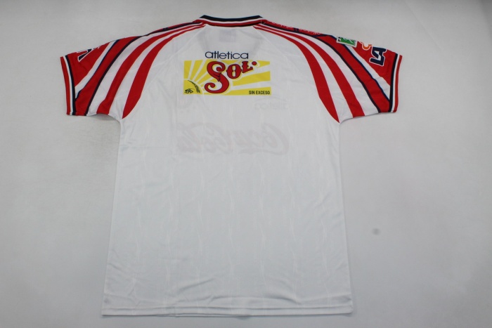 Chivas Guadalajara 98/99 Away White Soccer Jersey