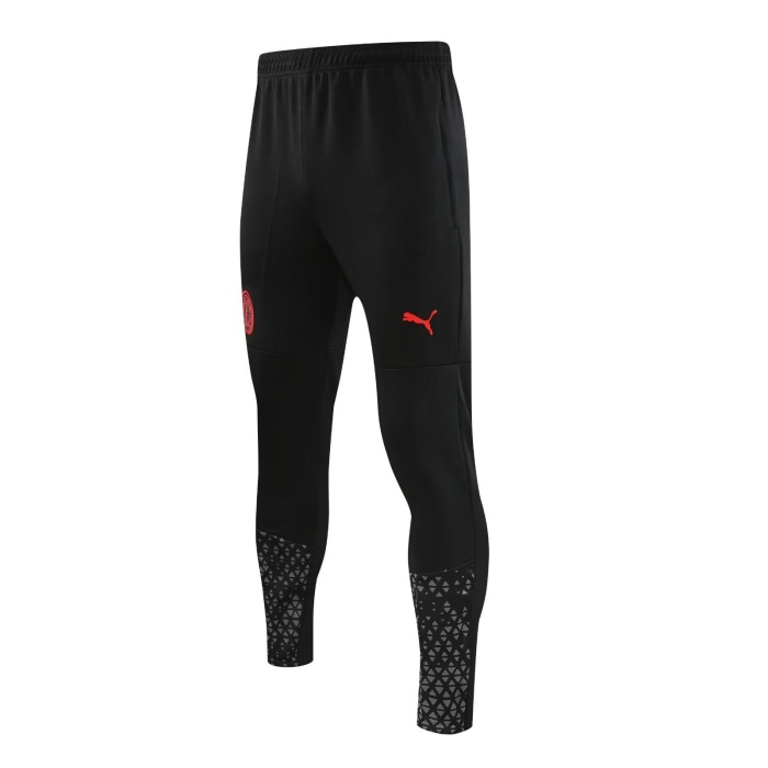 AC Milan 23/24 Black/Red Long Pants