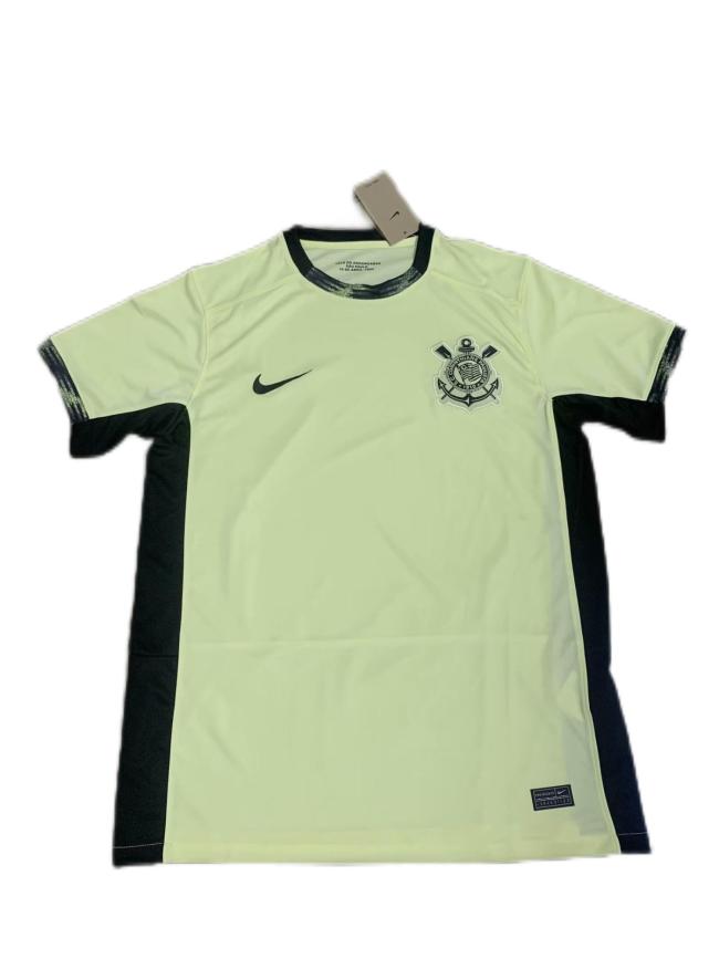 Corinthians 23/24 Third Light Yellow Soccer Jersey