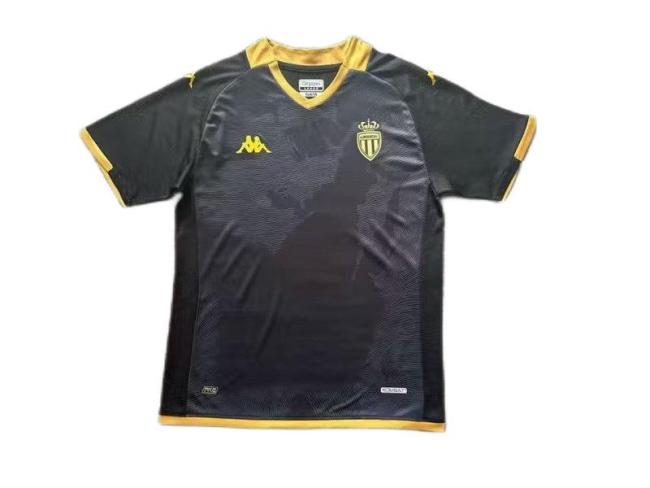 Monaco 23/24 Away Black Soccer Jersey