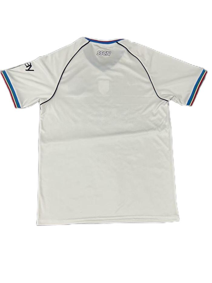 Napoli 23/24 Away White UCL Soccer Jersey