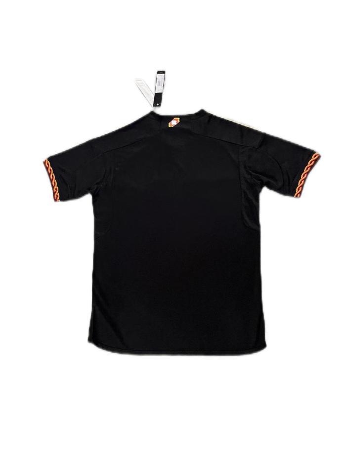 Roma 23/24 Third Black Sponsor Soccer Jersey