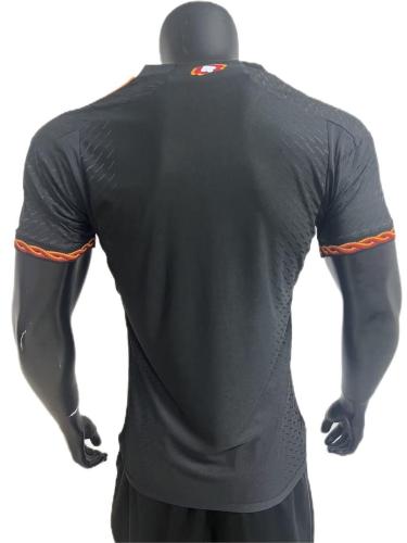 Roma 23/24 Third Black Sponsor Jersey(Player)