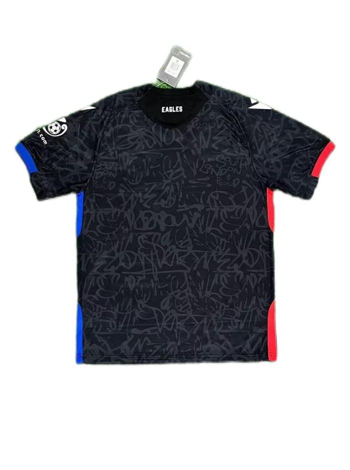 Crystal Palace 23/24 Third Black Soccer Jersey