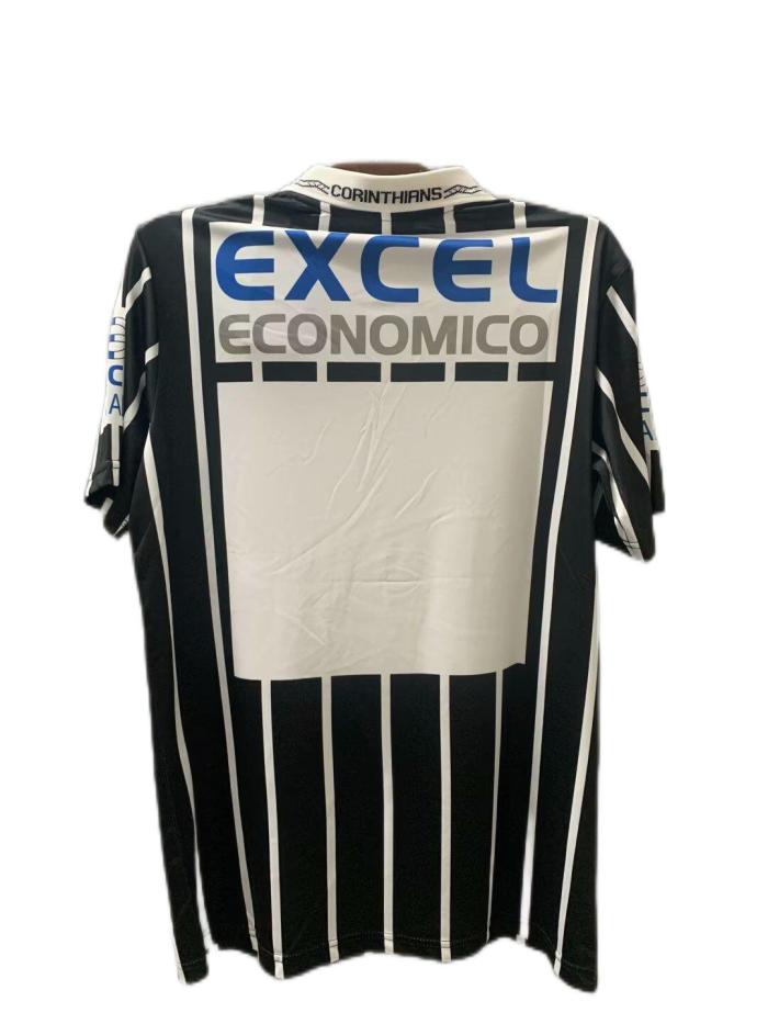 Corinthians 1997 Away Black Soccer Jersey