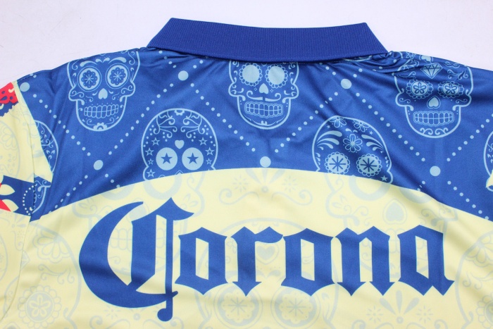 Club America 23/24 Special Yellow Soccer Jersey