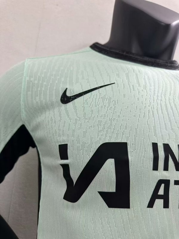 Chelsea 23/24 Third Green Sponsor Jersey(Player)