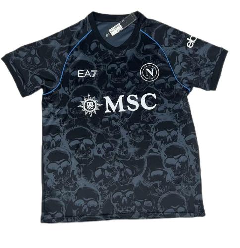 Napoli 23/24 Special Halloween Black Soccer Jersey