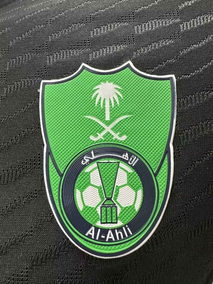 Al-Ahli 23/24 Third Black Soccer Jersey(Player)