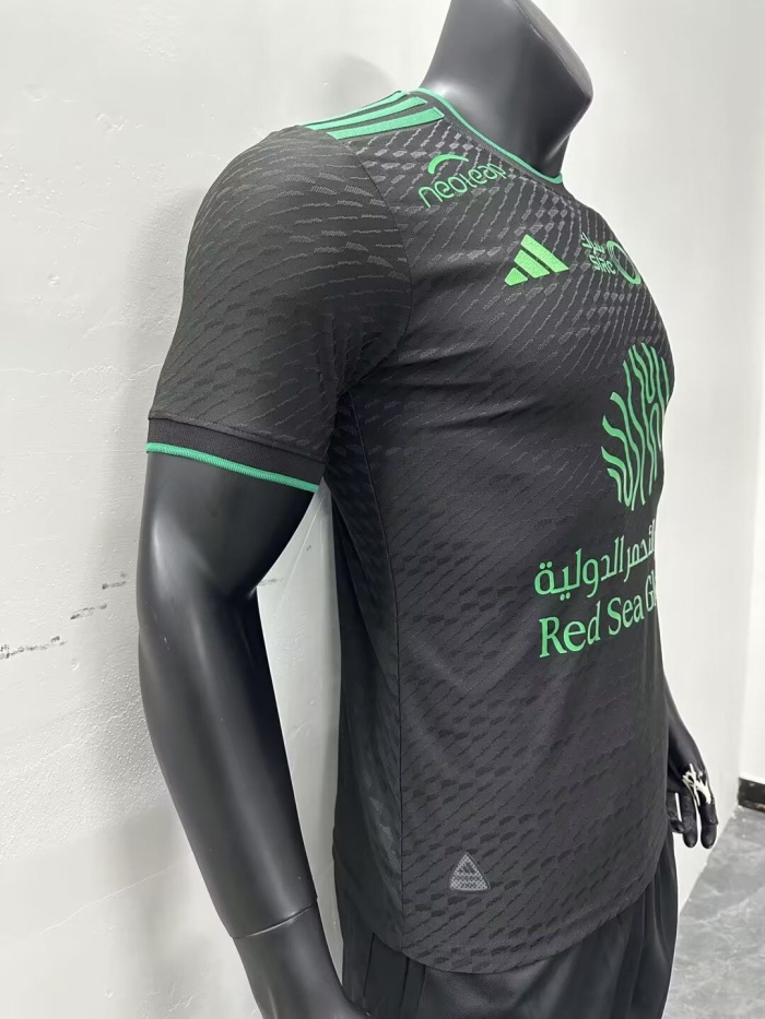 Al-Ahli 23/24 Third Black Soccer Jersey(Player)