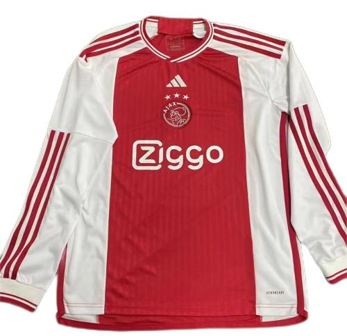 Ajax 23/24 Home Long Soccer Jersey