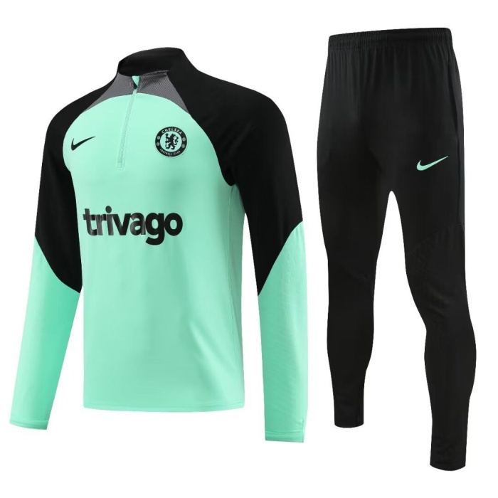 Chelsea 23/24 Tracksuit - Green/Black