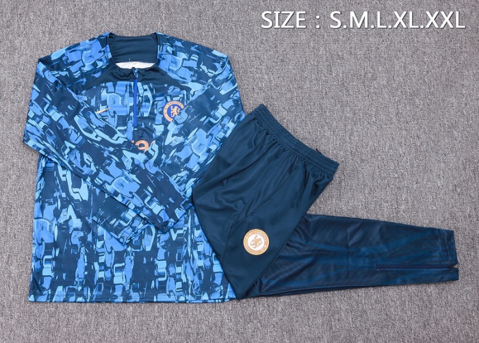 Chelsea 23/24 Tracksuit - Blue