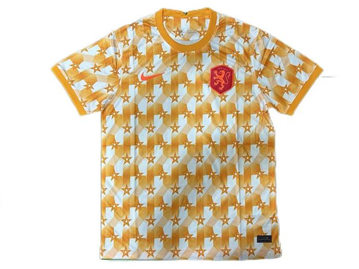 Netherlands 23/24 White/Orange Training Jersey