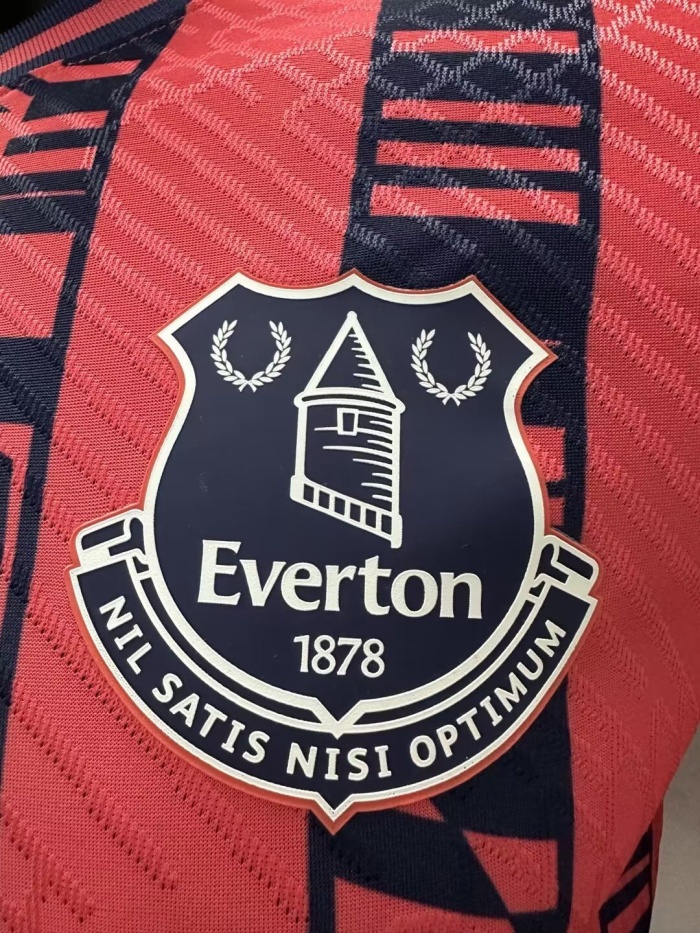 Everton 23/24 Away Orange Soccer Jersey(Player)
