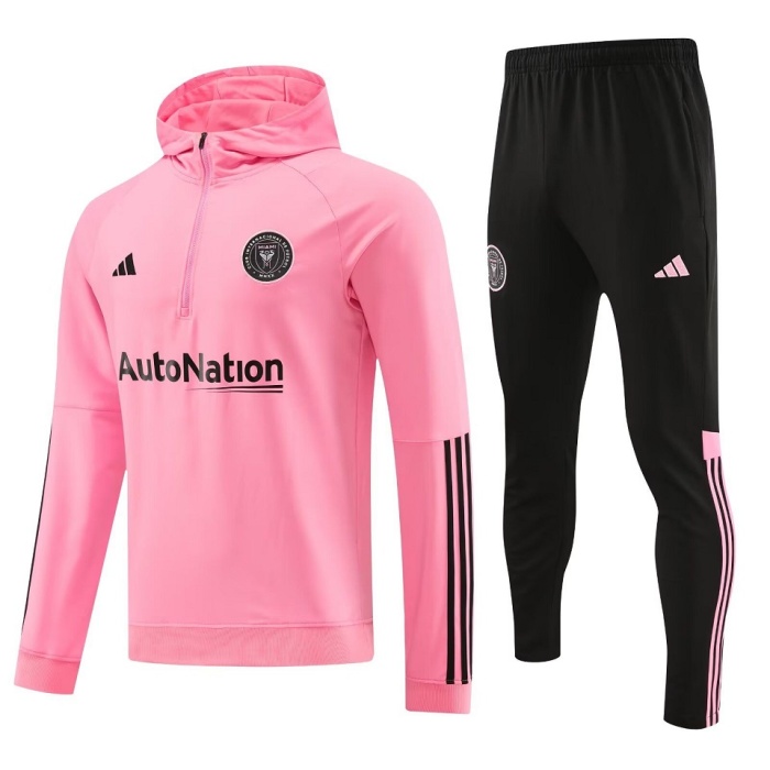 Inter Miami 23/24 Hoodie Tracksuit - Pink