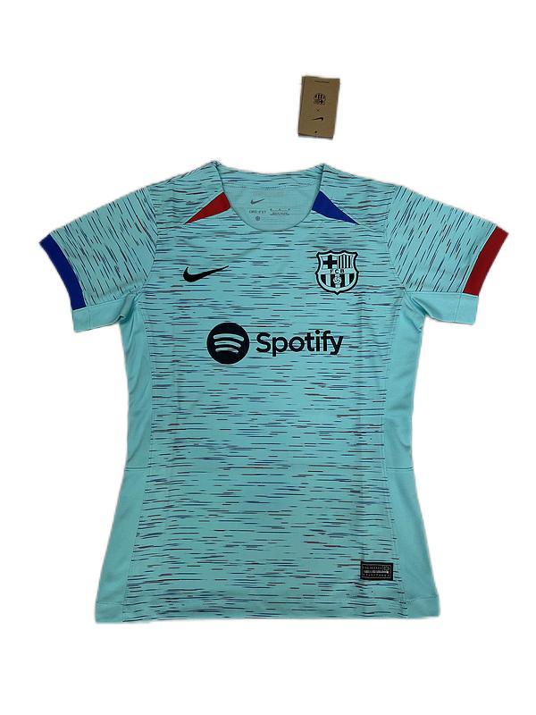 Barcelona Woman 23/24 Third Green Soccer Jersey