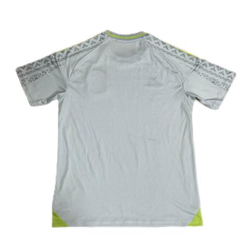 Mexico 2024 Away Light Grey Soccer Jersey